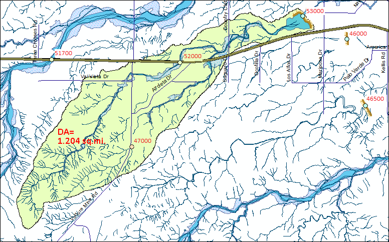 Casandro Dam Watershed