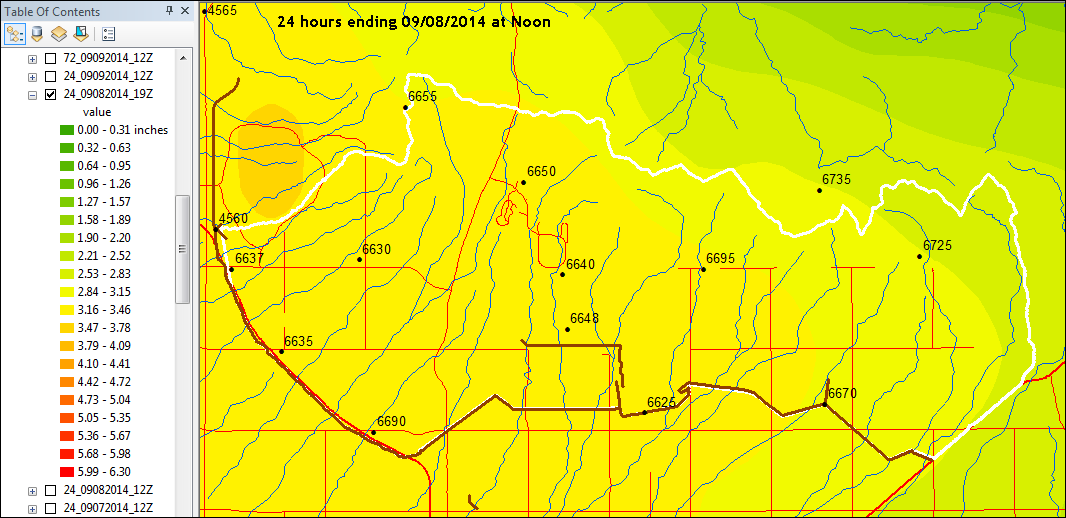 24-hr Rainfall Map