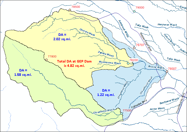 Golden Eagle Park Dam Watershed