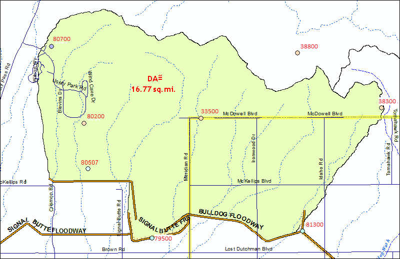 Signal Butte FRS Watershed